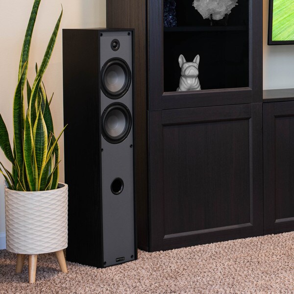 Main product image for Dayton Audio Classic T65 Floor-Standing Tower Speaker Pair Black300-256